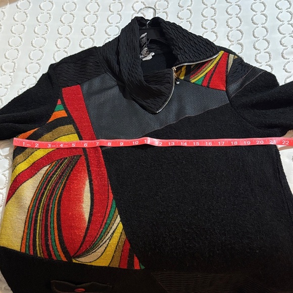 Mirror Image Black Textured Jacket - Picture 7 of 7